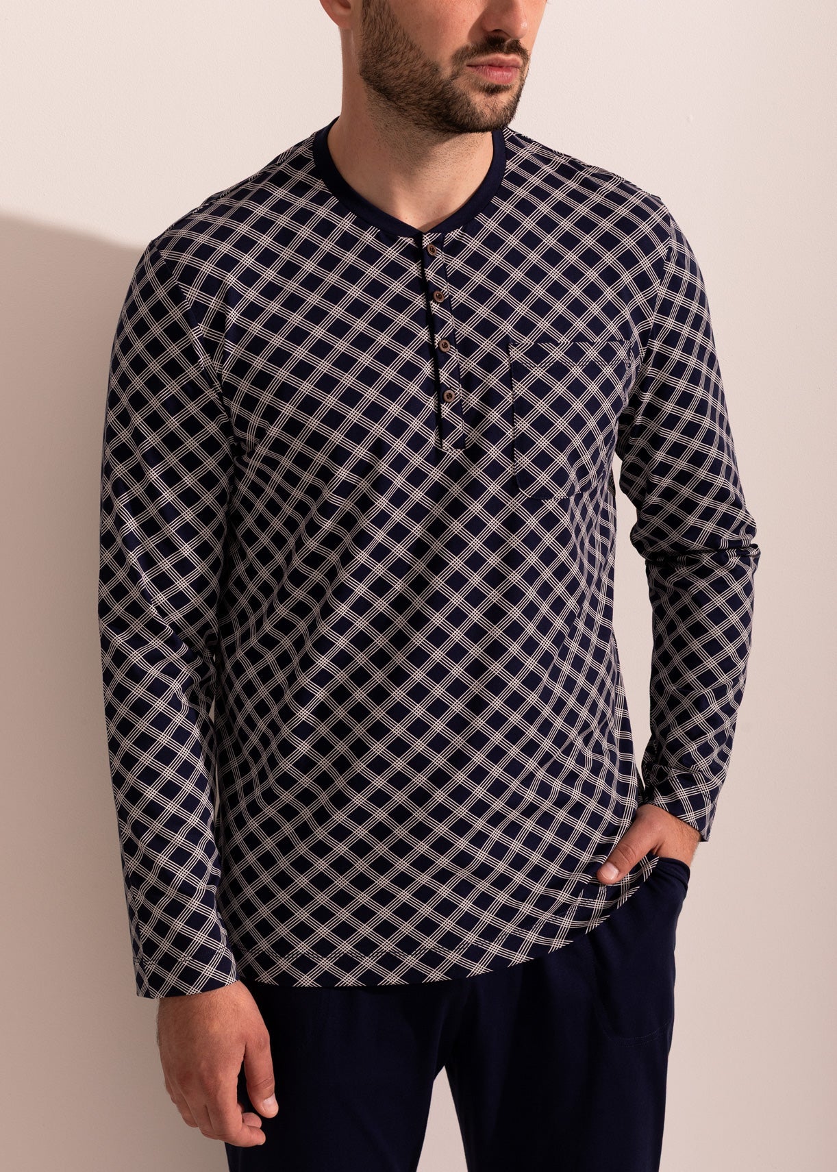 Pijama Bărbați Arlo Bumbac TWIN