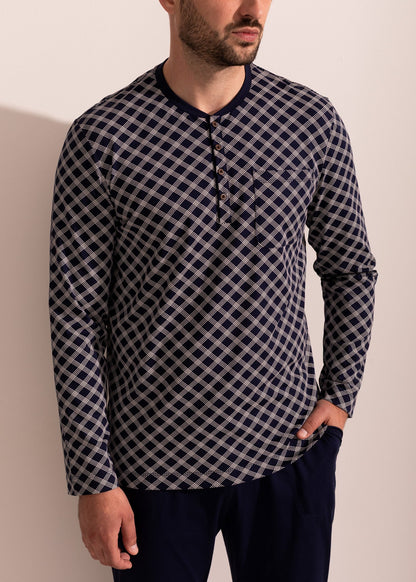 Pijama Bărbați Arlo Bumbac TWIN