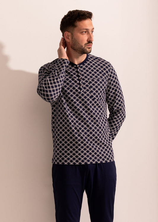 Pijama Bărbați Arlo Bumbac TWIN