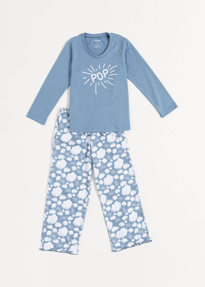 Pijama Copii Alice Bumbac TWIN