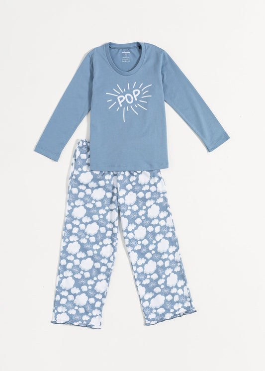 Pijama Copii Alice Bumbac TWIN