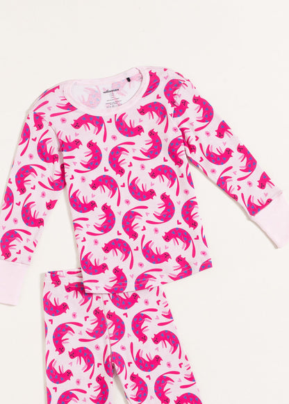 Pijama Copii CuteCat Bumbac