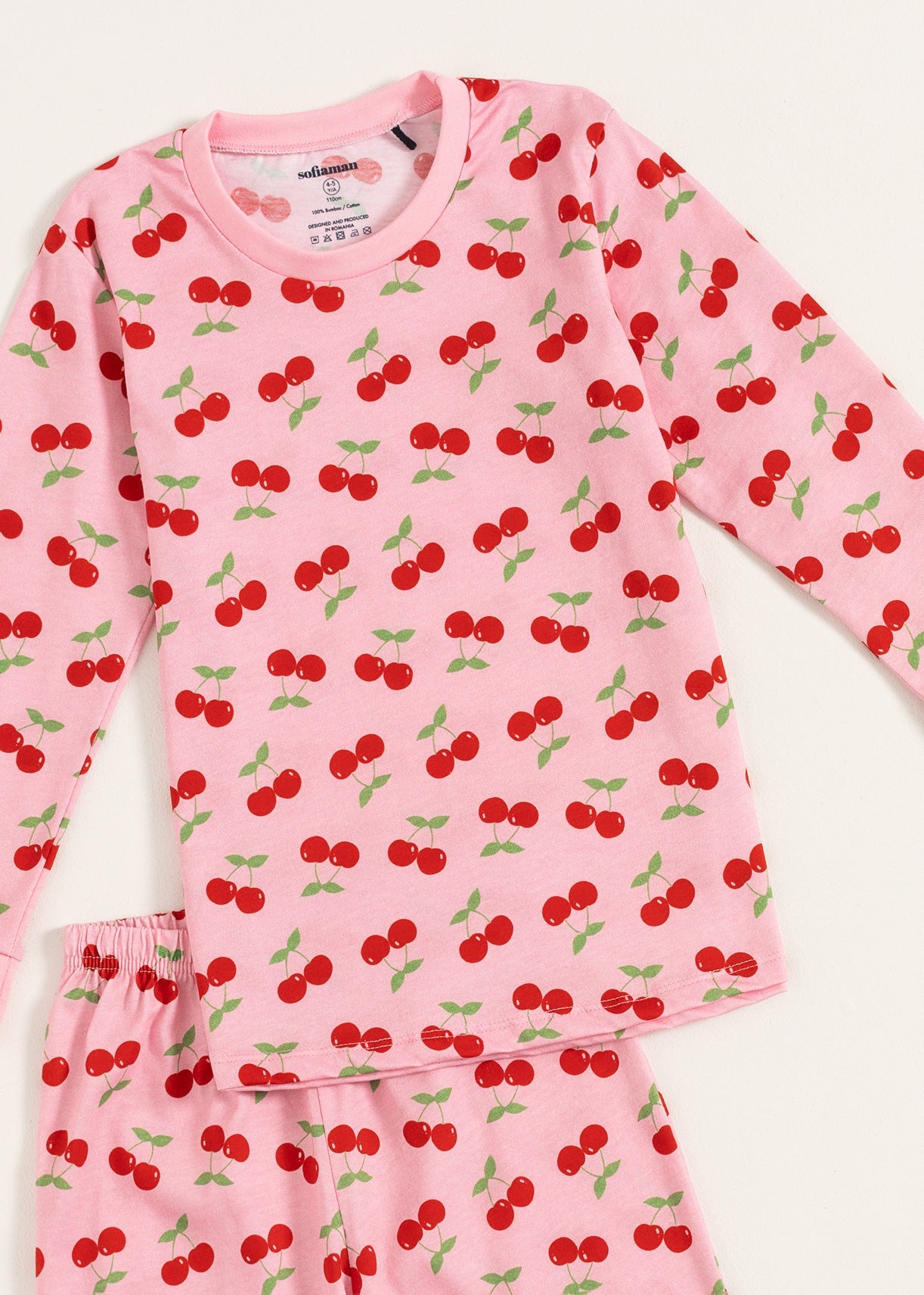 Pijama Copii Alice Bumbac