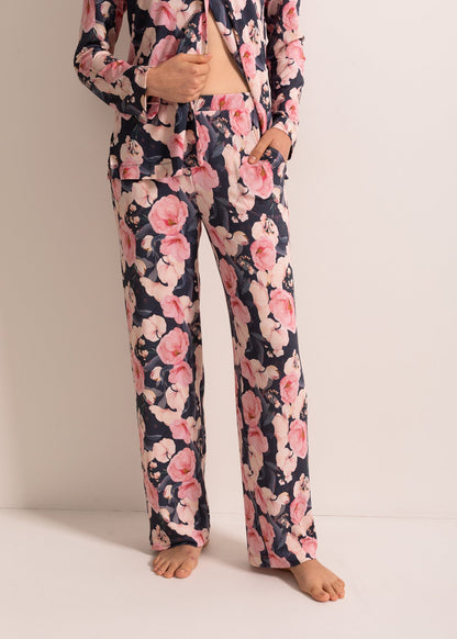 Pijama Rever Damă Flora Modal