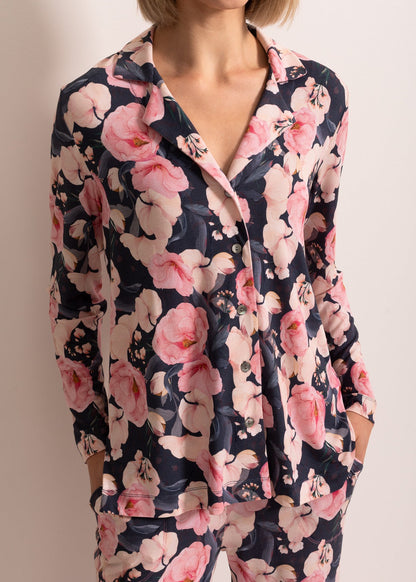 Pijama Rever Damă Flora Modal