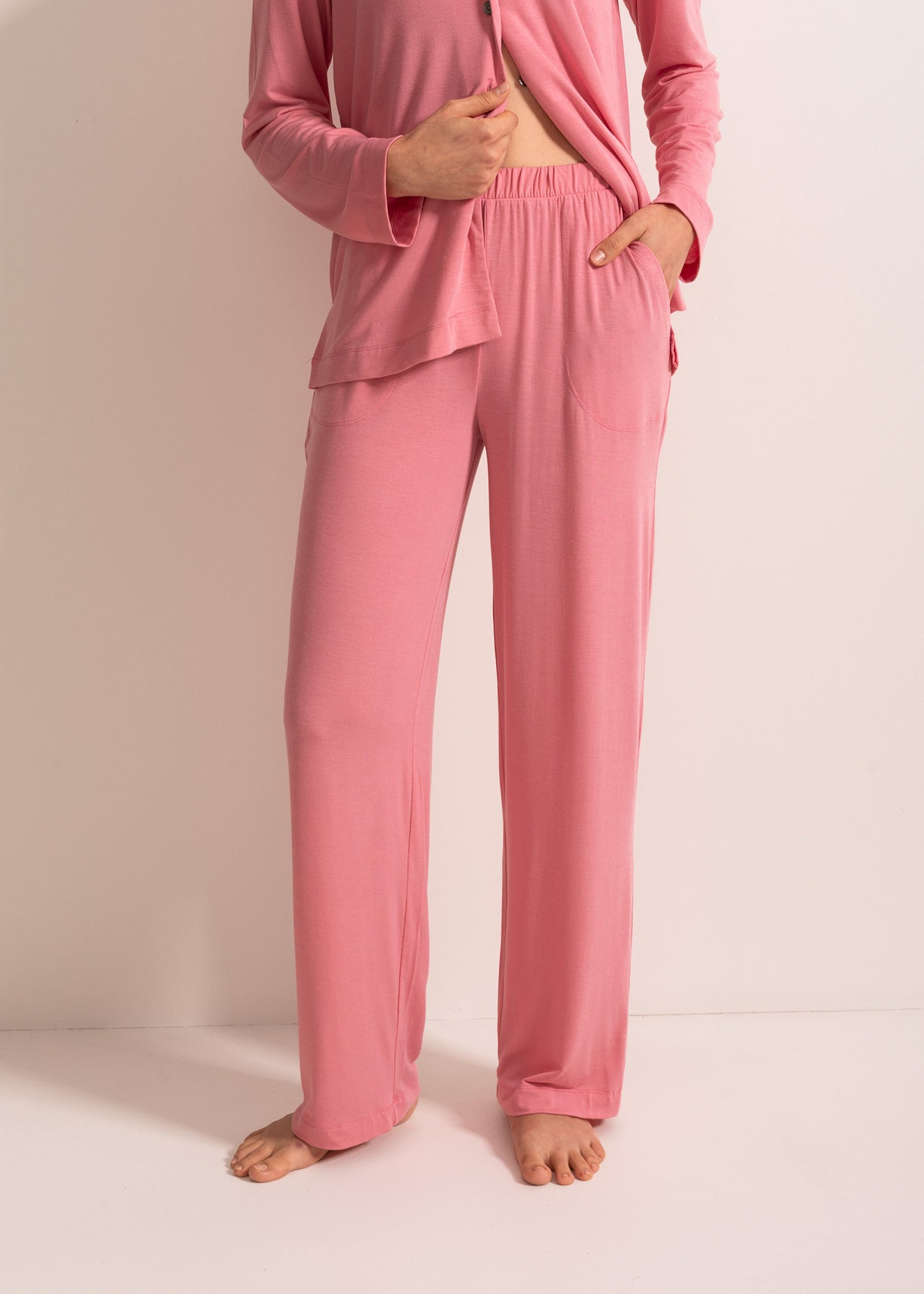 Pijama Rever Damă Flora Modal