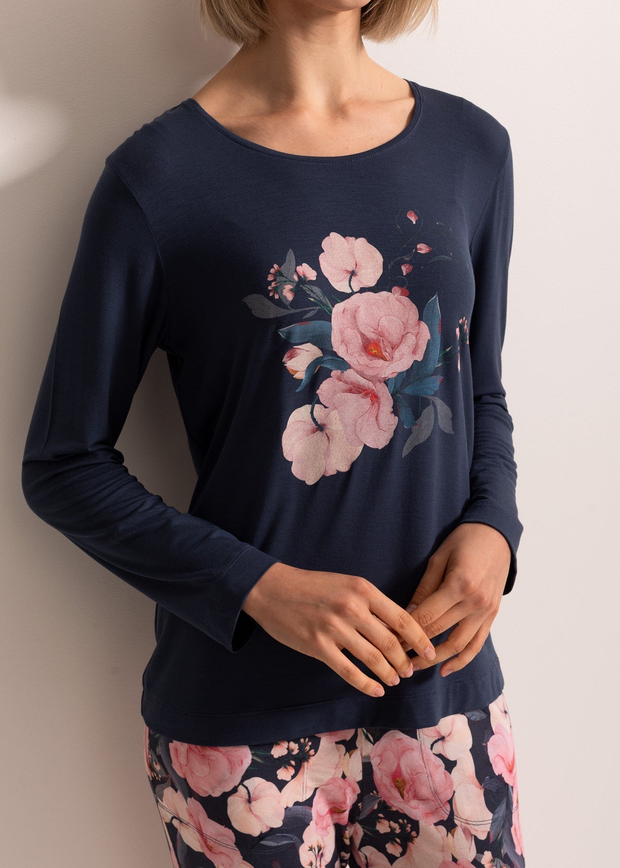 Pijama Damă Flora Modal