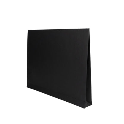 Plic hârtie cu sigiliu din sfoară - negru (set 10 buc)