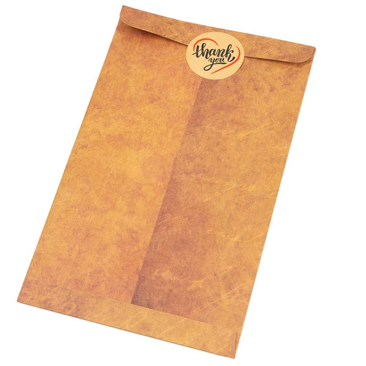Plic kraft vintage cu sigiliu - (set 20 buc)