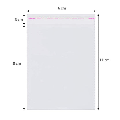 Pungi cu clapetă adezivă - lungimi între 2 și 40cm (set 1000 buc)