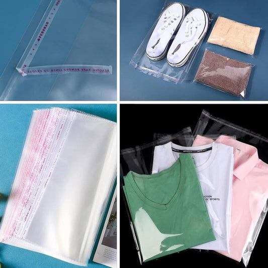 Pungi cu clapetă adezivă - lungimi între 2 și 40cm (set 1000 buc)