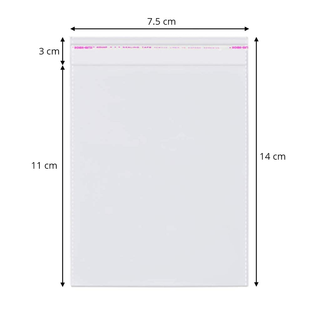 Pungi cu clapetă adezivă - lungimi între 2 și 40cm (set 1000 buc)