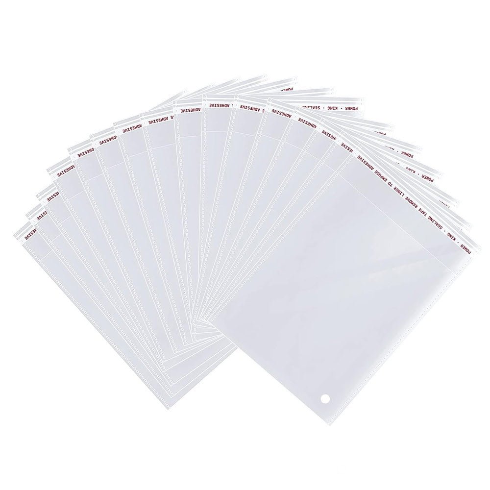 Pungi cu clapetă adezivă - lungimi între 45 și 100cm (set 100 buc)