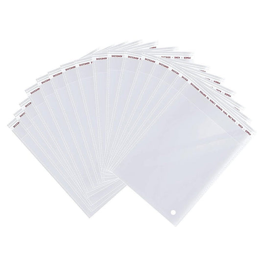 Pungi cu clapetă adezivă - lungimi între 45 și 100cm (set 100 buc)
