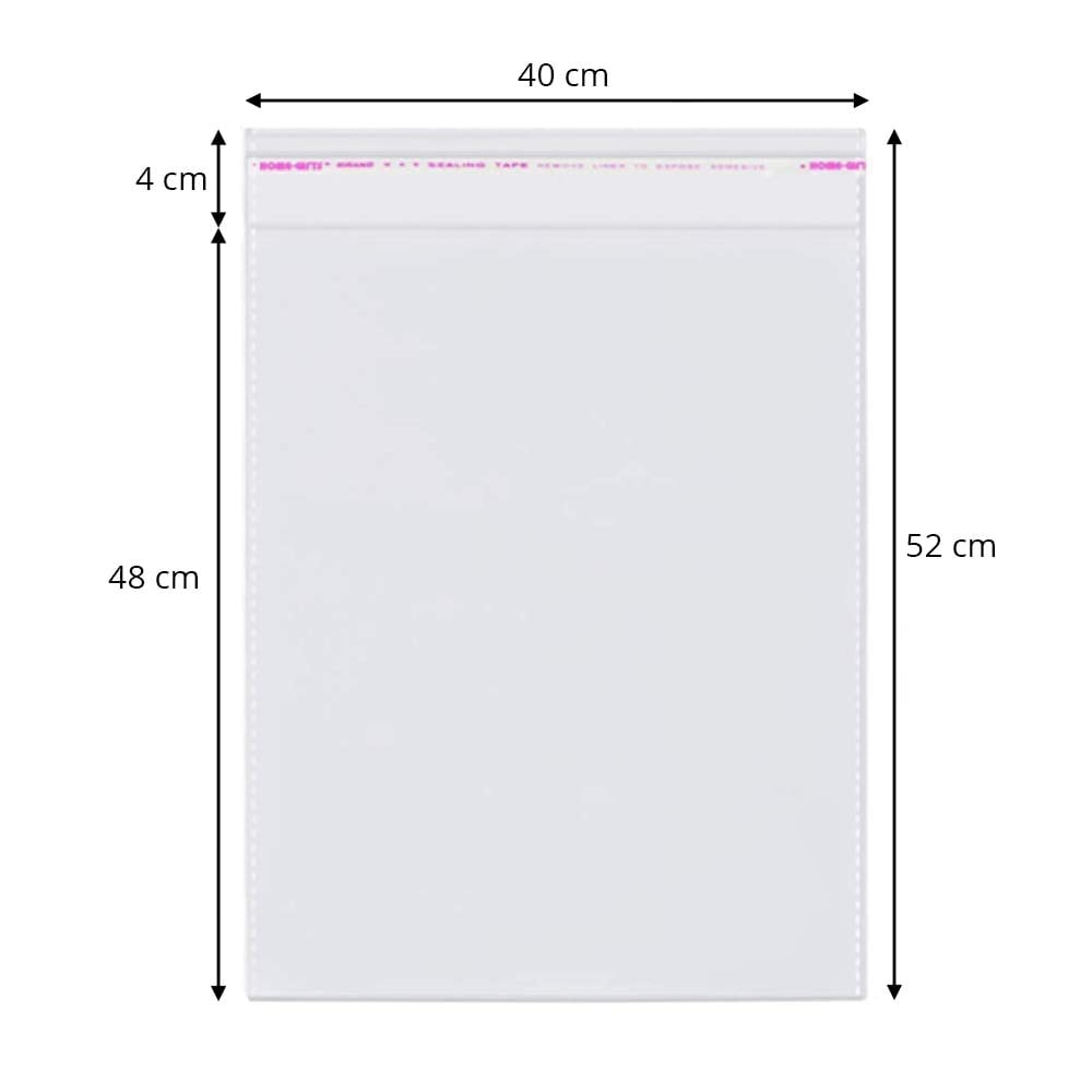 Pungi cu clapetă adezivă - lungimi între 45 și 100cm (set 100 buc)