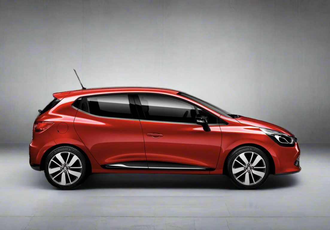 Renault Clio V Covorașe Auto TeamCar® Tip Tăviță Compatibile (2019+) - Hatchback Red