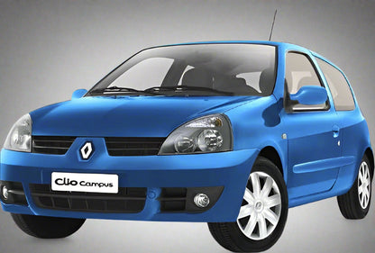 Renault Clio II Covorase Auto TeamCar® Tip Tavita Compatibile Hatchback (1998-2012) Silver