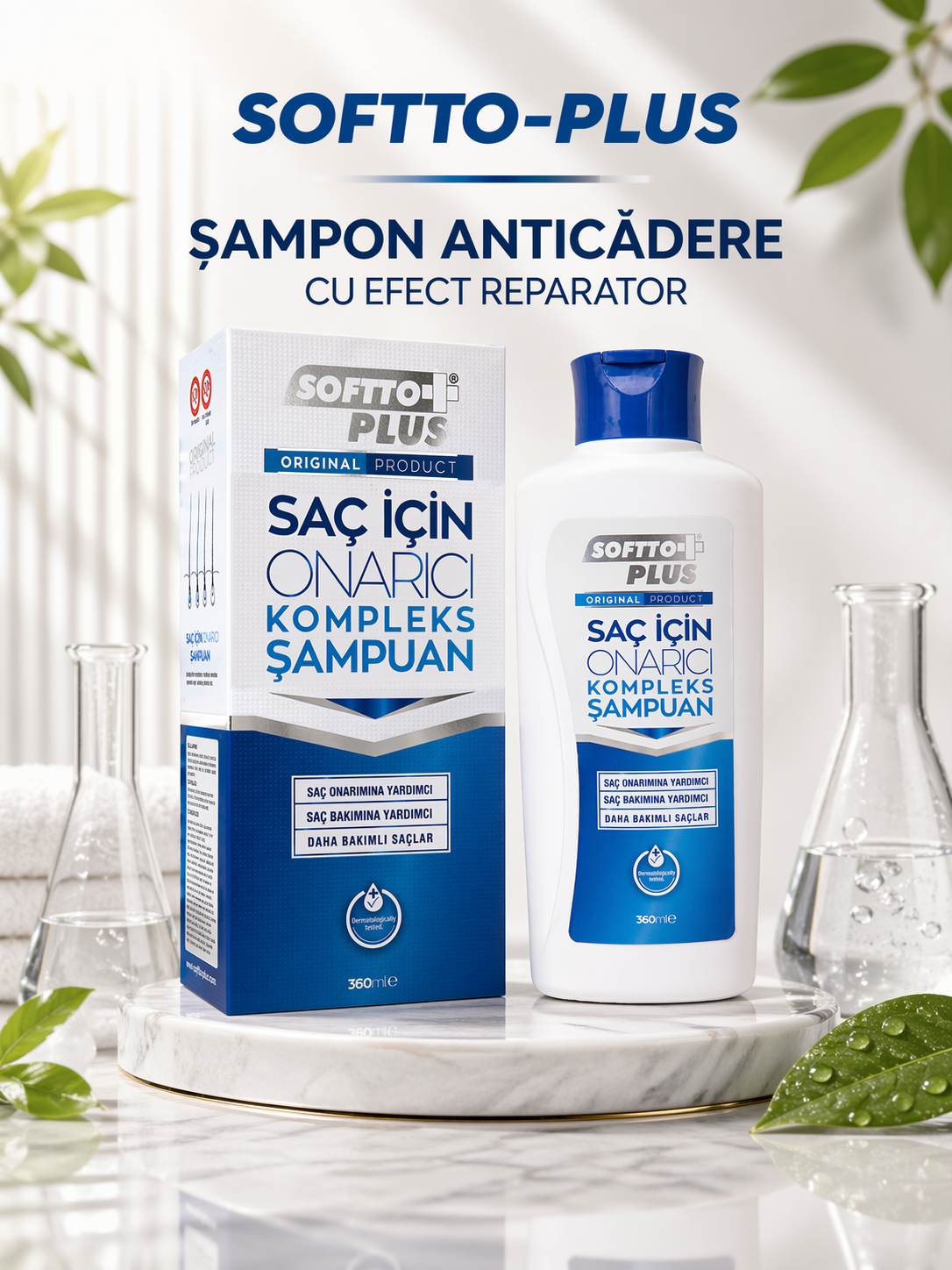 Șampon Anticădere cu Efect Reparator