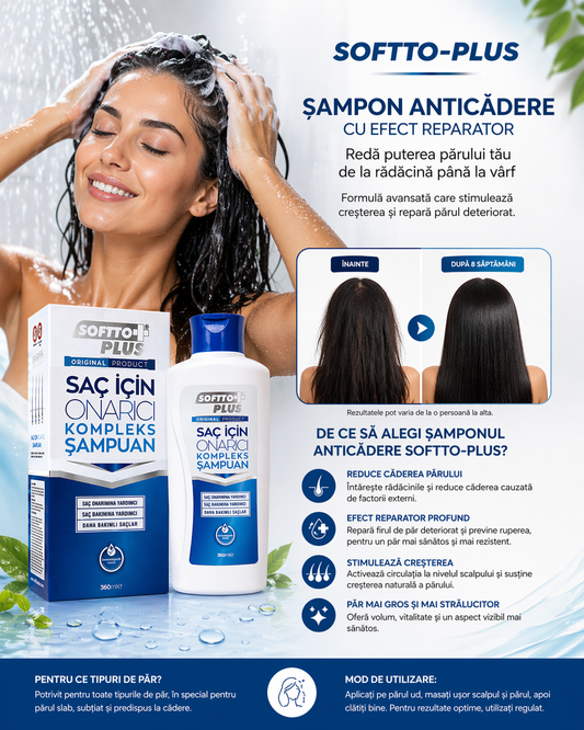 Șampon Anticădere cu Efect Reparator