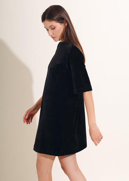 Rochie Damă Velvet neagră