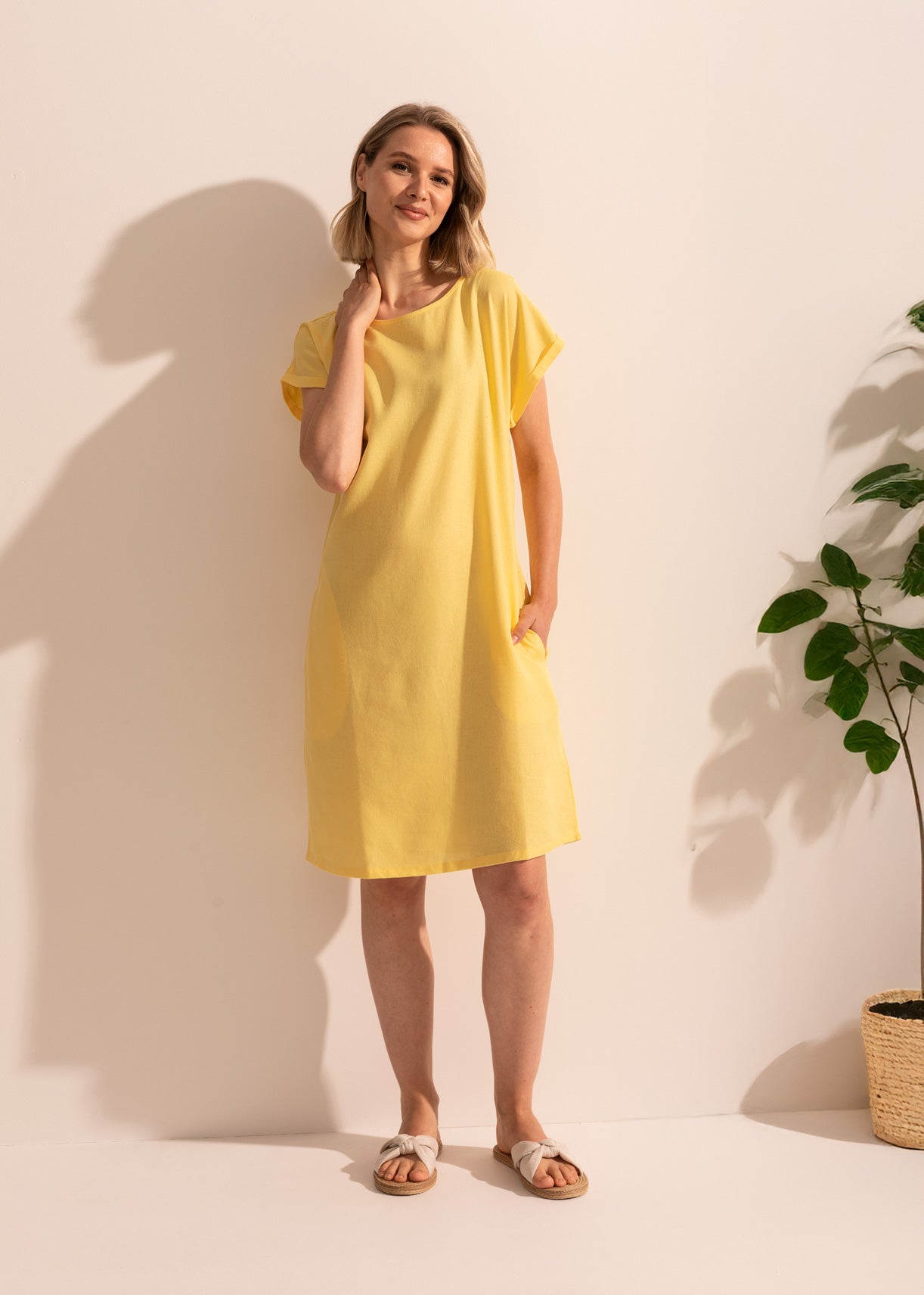 Rochie Damă Cool Flax In/Viscoză