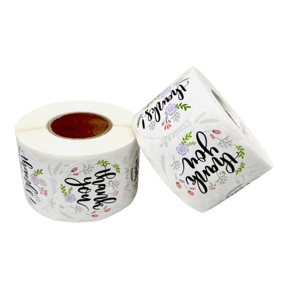 Rolă 500 stickere rotunde 3.8cm - mix modele 7