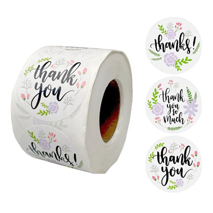 Rolă 500 stickere rotunde 3.8cm - mix modele 7