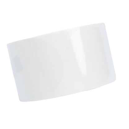 Rola cu stickere rotunde transparente (500 buc/rola)