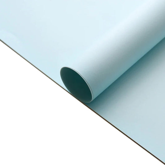 Rolă hârtie de ambalat decorativă uni - bleu 58cm x 13.5m