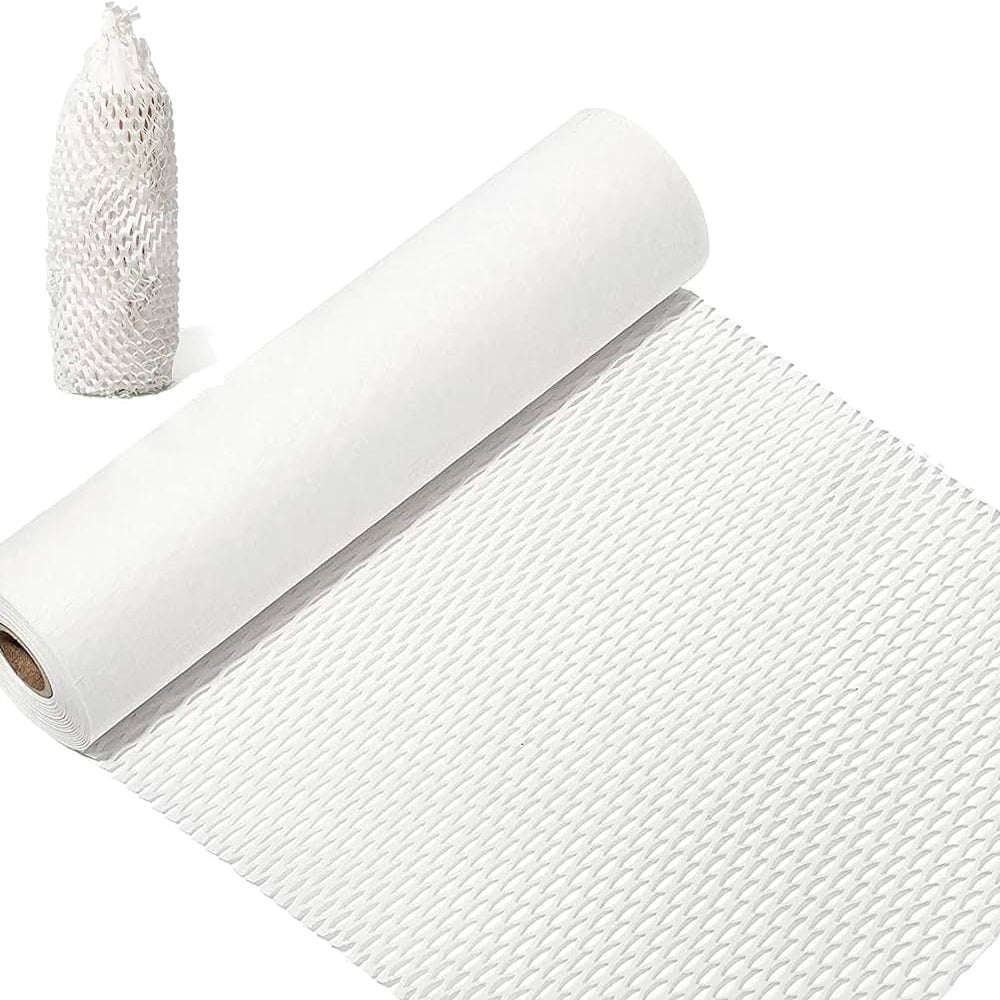Rolă hârtie kraft fagure 50cm x 50m - alb