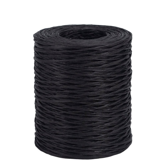 Rolă sfoară hartie 200m - Negru