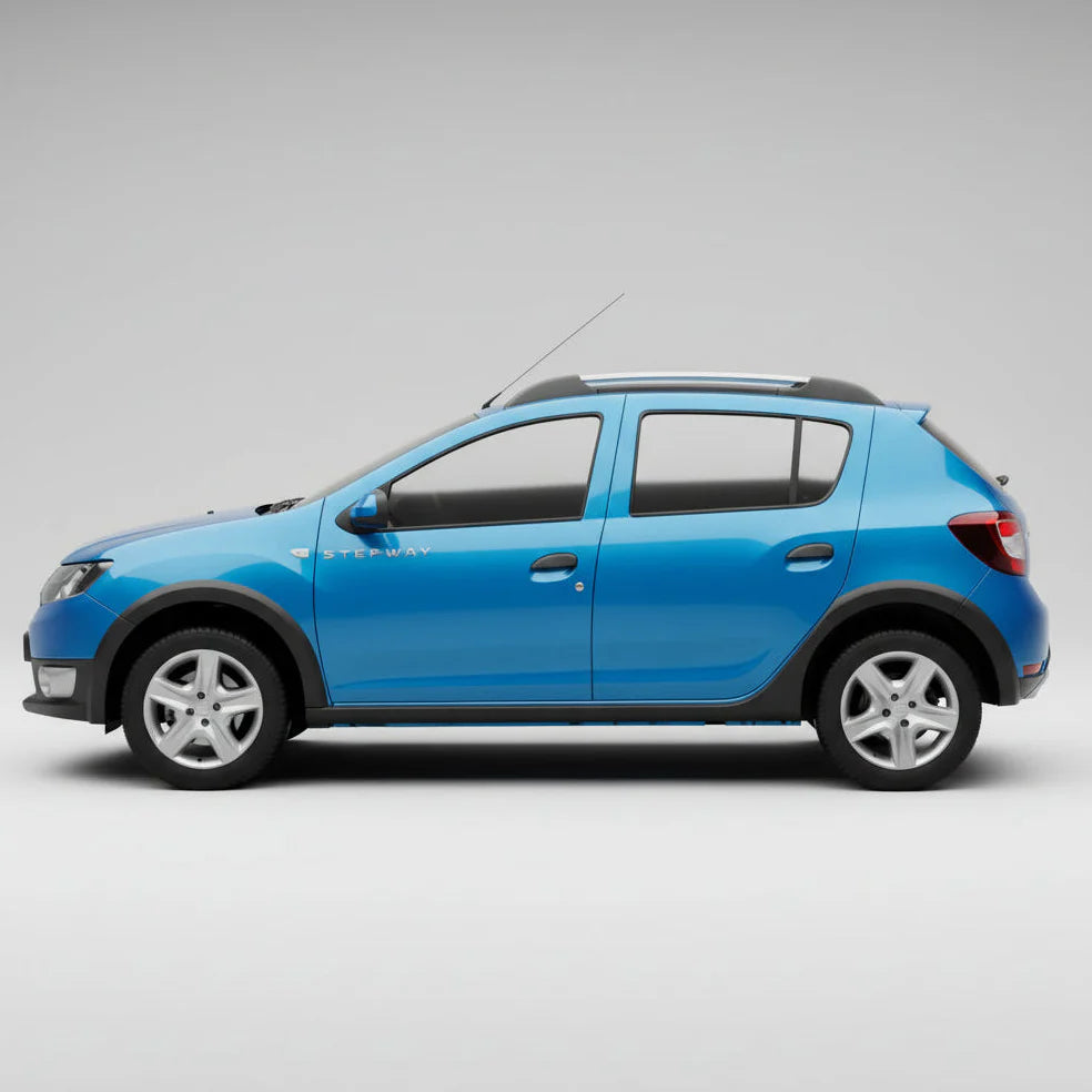 Covorase Tip Tavita Compatibile Dacia Sandero Stepway 2012-2016 , Red