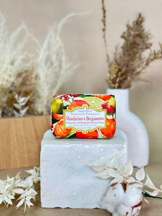 Săpun Natural Fiorentino Mandarină și Bergamotă-Handmade