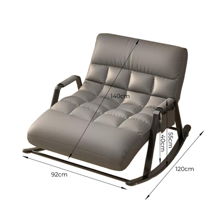 Scaun Balansoar Reglabil Timebox, Buzunar Lateral, Gri