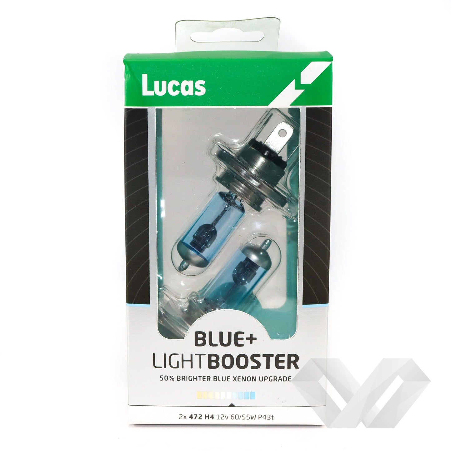 Set 2 becuri auto Lucas H4 , 12V +50%