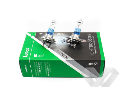 Set 2 becuri auto Lucas H7, 12V +150%