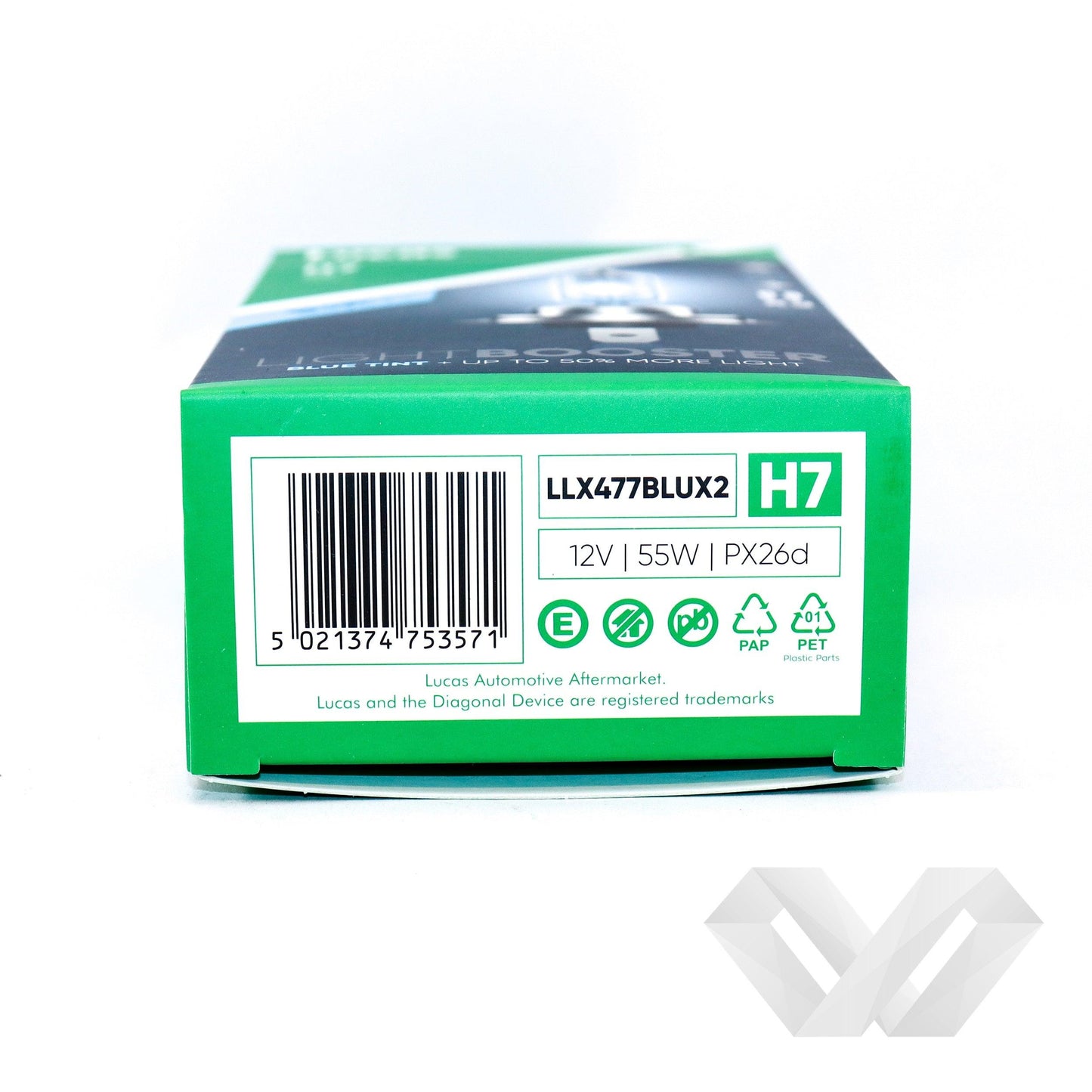 Set 2 becuri auto Lucas H7, 12V +50%