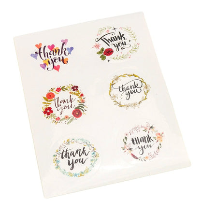Set 6 felicitari de Crăciun cu plic și stickere aleatorii - model 4