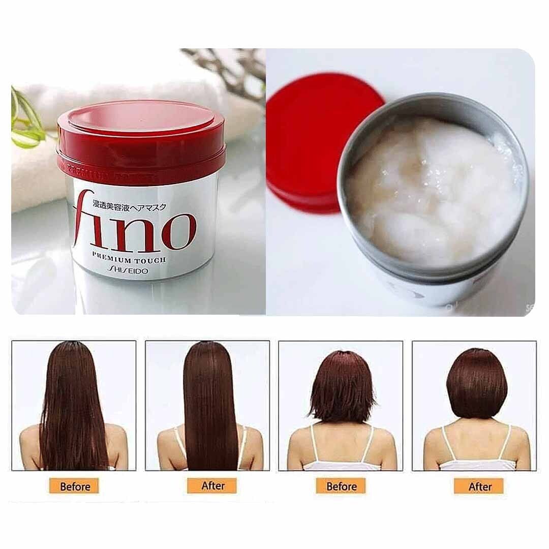 Shiseido Fino Premium Touch Hair Mask – Mască Reparatoare Japoneză, 230 g