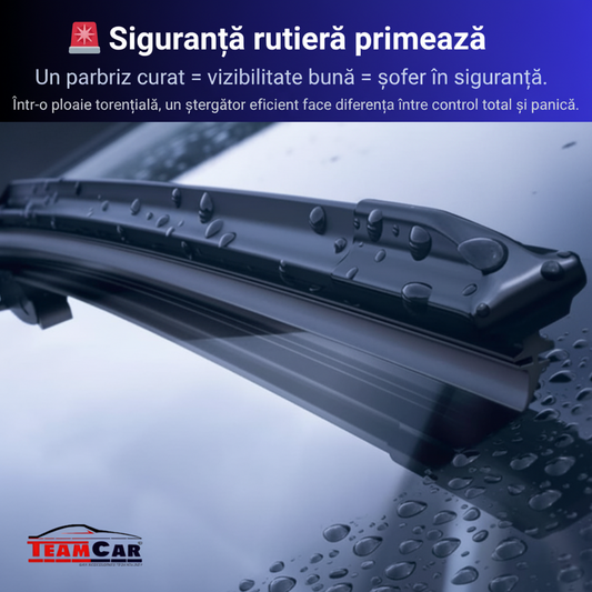Ștergătoare TeamCar® BMW Seria 5 E60 (2003–2010) – Set față
