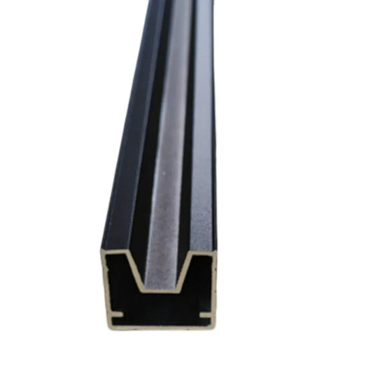 Sina gard, aluminiu, Naimeed D6479, 180x2.4x2.2 cm, Negru