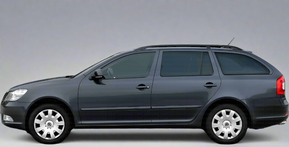Covorase Skoda Octavia II TeamCar® Tip Tavita Compatibile (2004–2013) - Silver