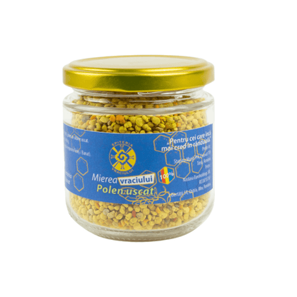 Polen Uscat Natural – Mierea Vraciului | Vitamine și Minerale din Stup