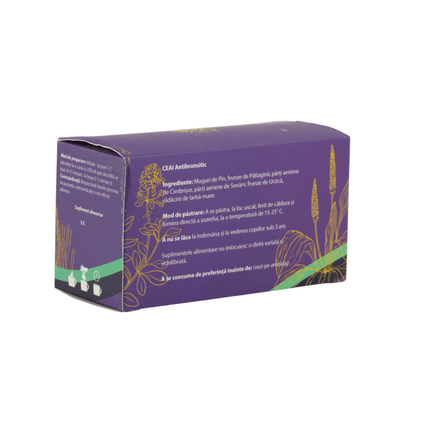 Ceai Antigripal Natural – Remediu Tradițional pentru Răceală și Gripă
