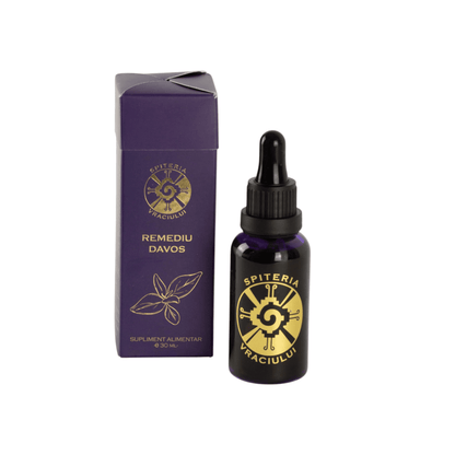 Remediu Natural Tuse și Dureri de Gât – DAVOS Antiinflamator | 30ml
