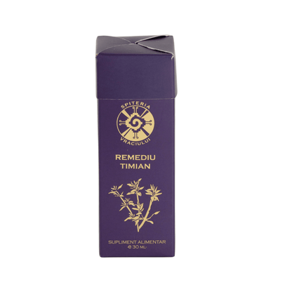 Remediu Natural Plămâni, Astm și Sechele Pulmonare – TIMIAN | 30ml