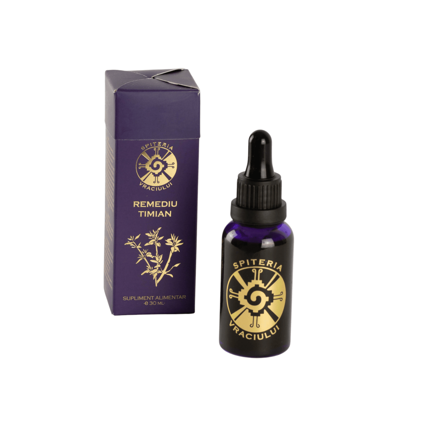 Remediu Natural Plămâni, Astm și Sechele Pulmonare – TIMIAN | 30ml