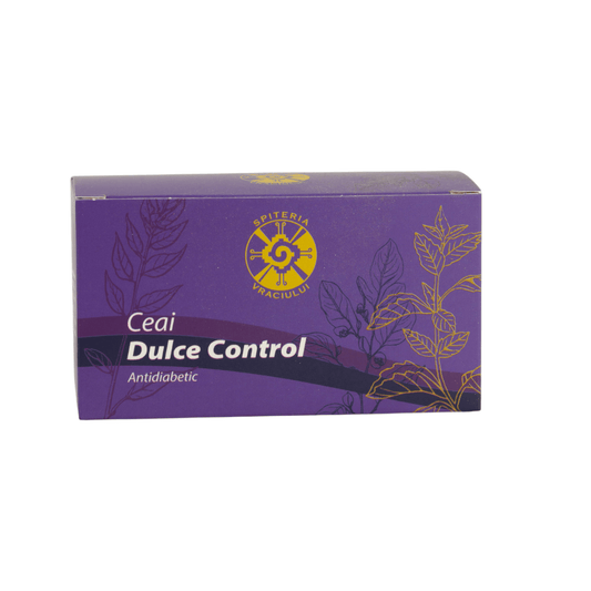Ceai Natural pentru Glicemie și Diabet – Dulce Control