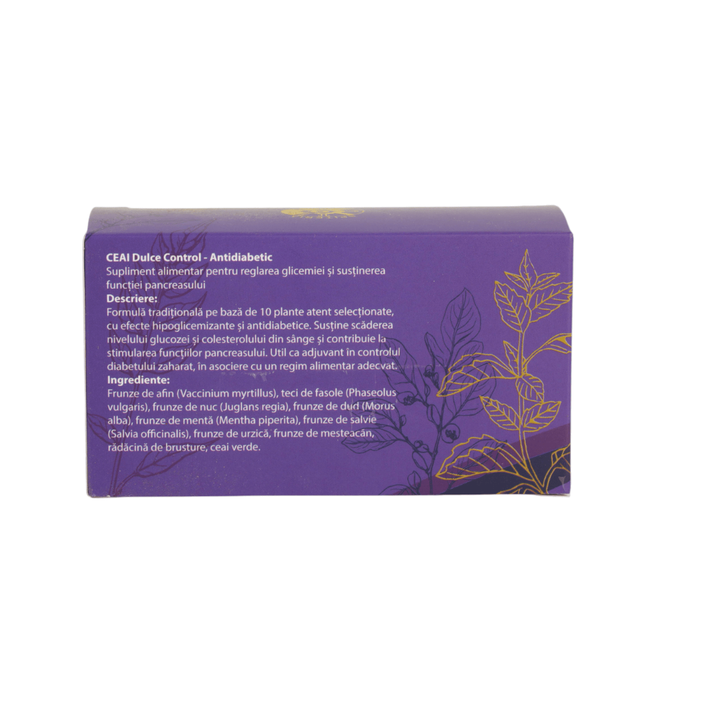 Ceai Natural pentru Glicemie și Diabet – Dulce Control