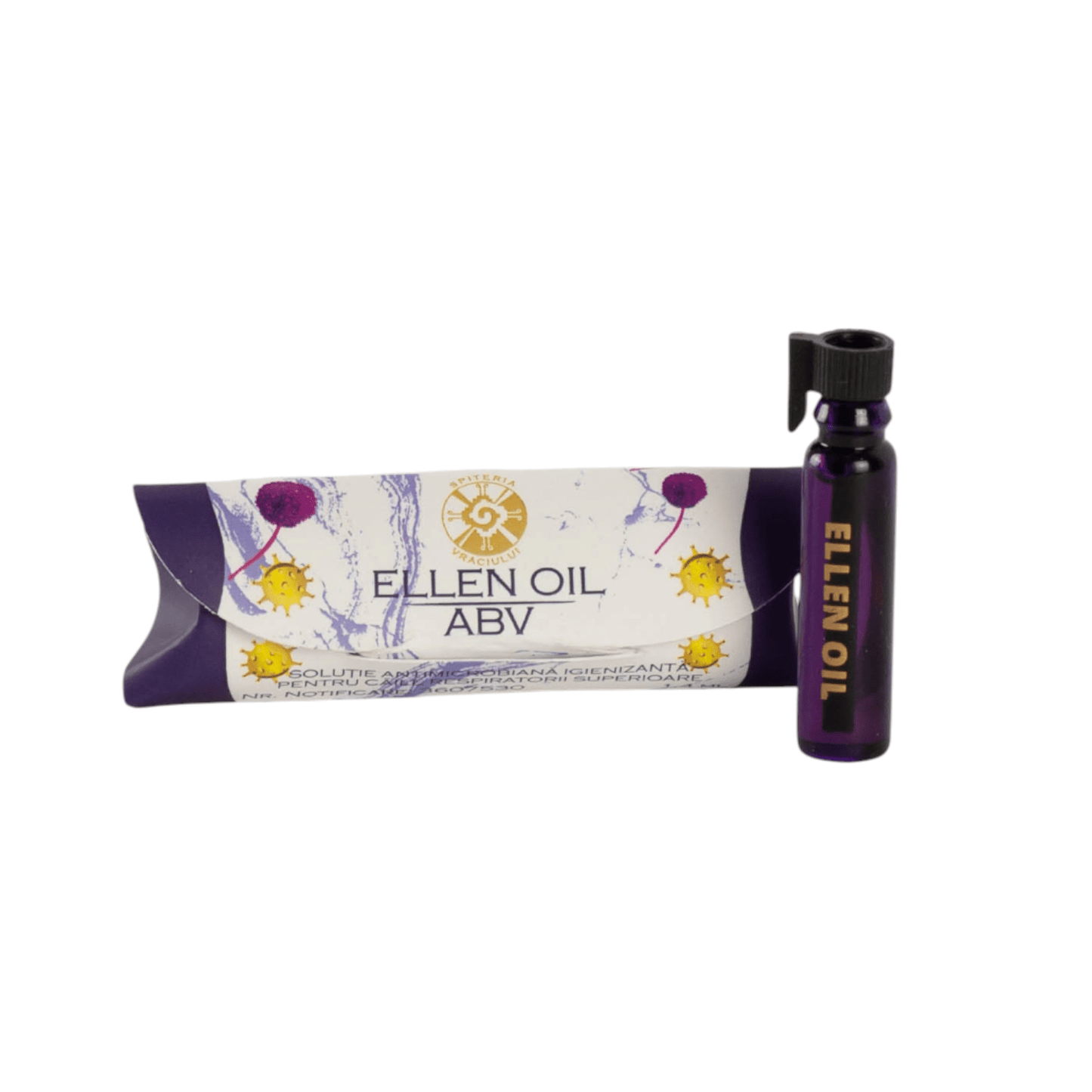Ellen Oil ABV – Antiviral Natural cu 13 Terpene | Protecție Căi Respiratorii